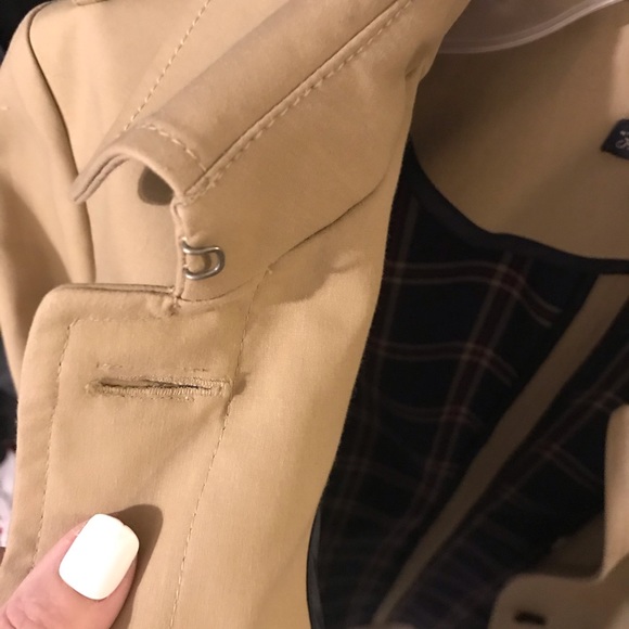 Brooks Brothers 346 Khaki Trench Coat Jacket NWOT - Picture 5 of 7